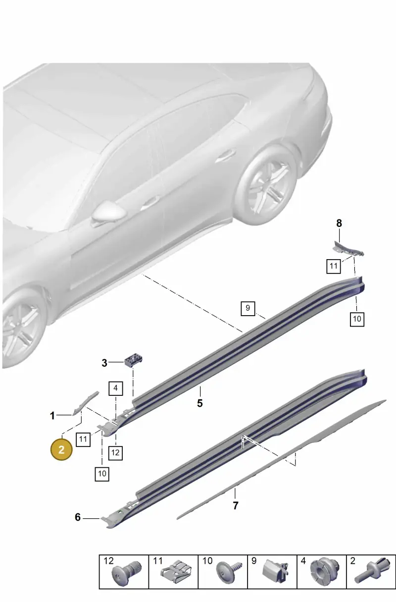 N10417901 — Porsche Panamera (2023-) diagram p62810200, position 2