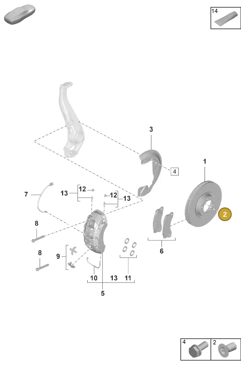 N10456004 — Porsche Panamera 4 Hybrid (2020-2023) diagram p56602000, position 2
