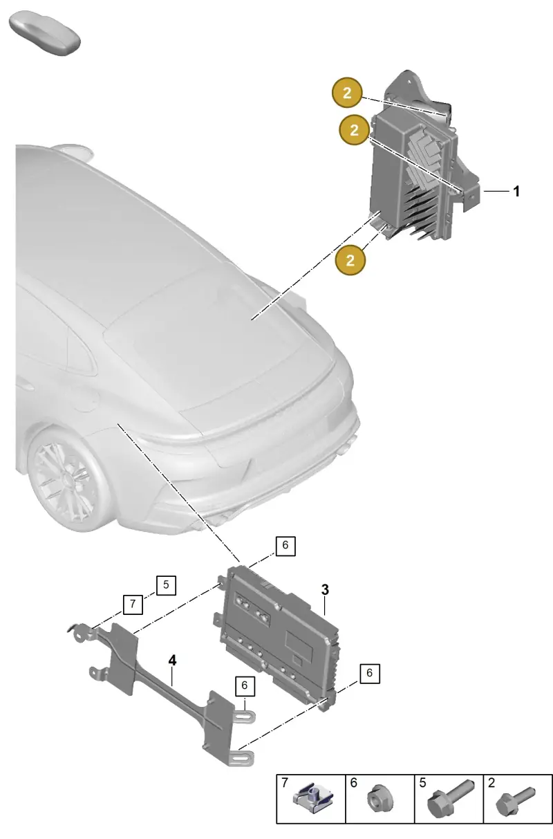 N10549603 — Porsche Panamera (2023-) diagram p62914400, position 2