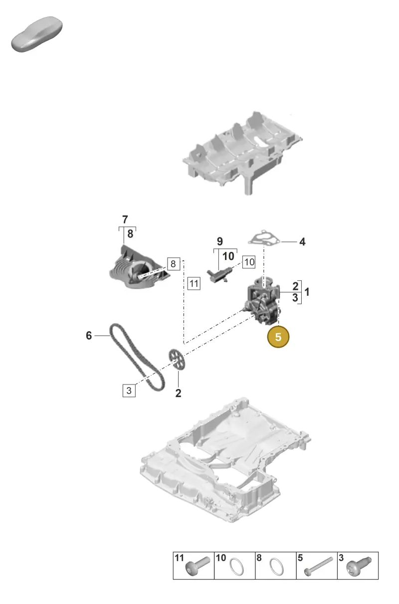 N10562602 — Porsche Panamera (2023-) diagram p58104010, position 5