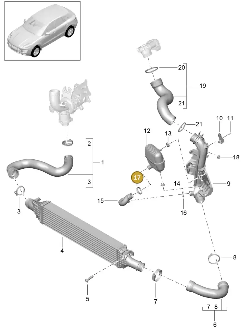 N10577101 — Porsche Macan GTS (2013-2018) diagram p44107076, position 17