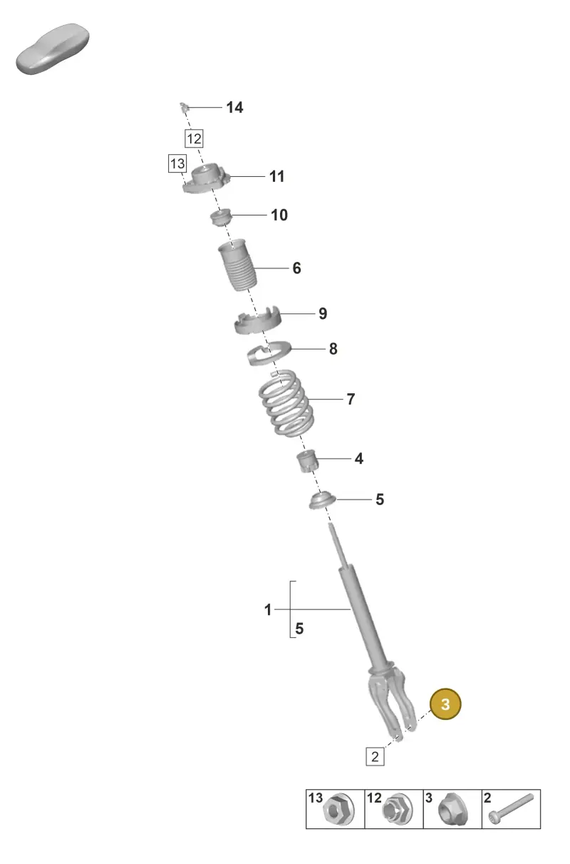 N10628301 — Porsche Panamera 4 Hybrid (2020-2023) diagram p56402010, position 3