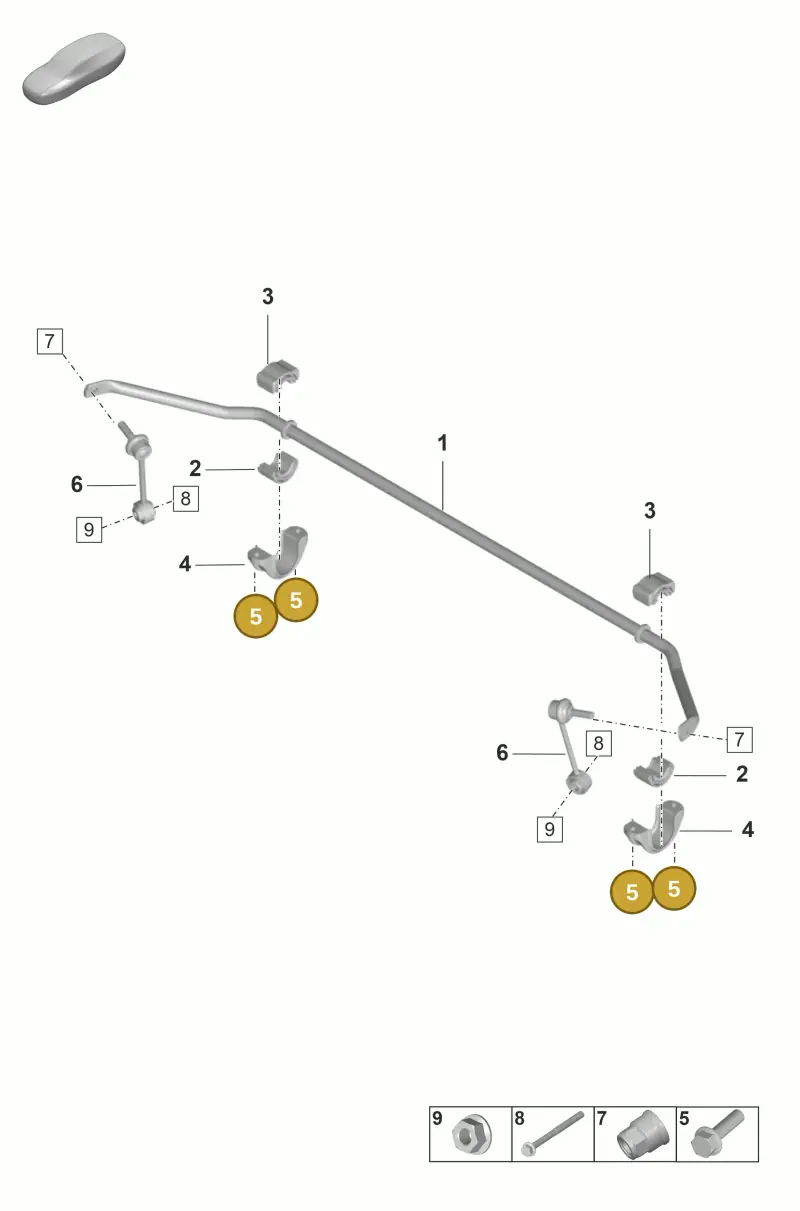 N10675603 — Porsche Panamera (2023-) diagram p58502110, position 5