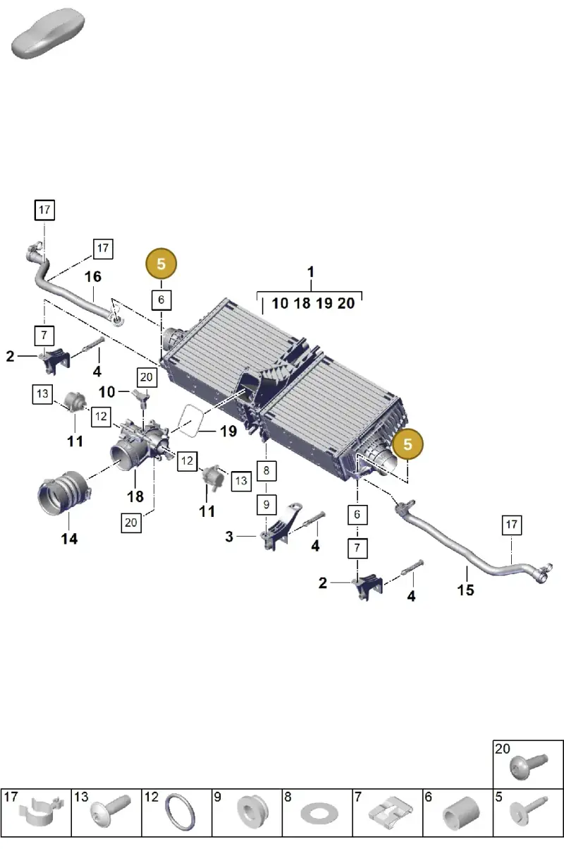 N10699801 — Porsche 992 Carrera Coupe (2024-) diagram p63107200, position 5