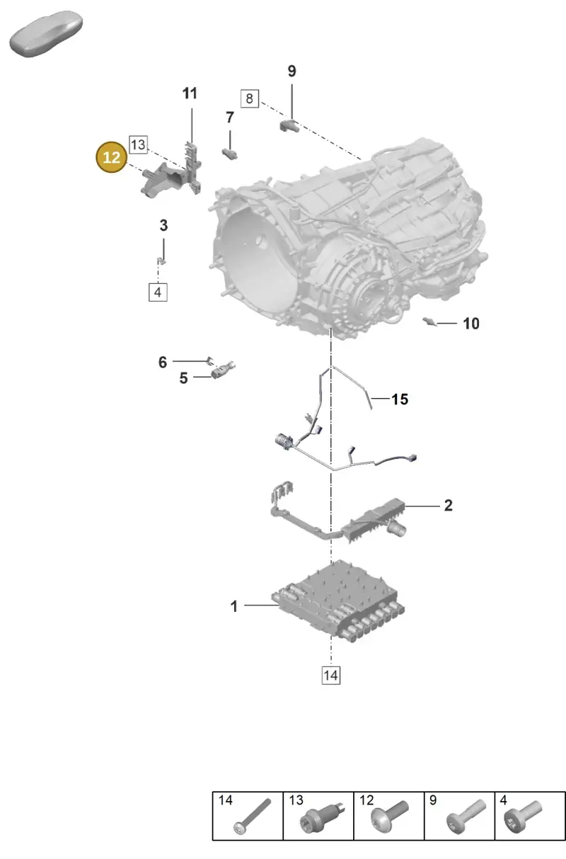 N10714801 — Porsche 992 Carrera Coupe (2024-) diagram p53302120, position 12