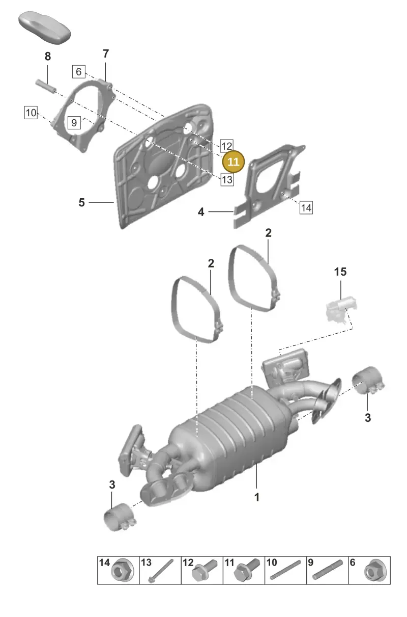 N10737101 — Porsche 992 Carrera Coupe (2024-) diagram p53202300, position 11