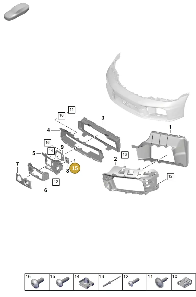 N10762601 — Porsche 992 Carrera Coupe (2024-) diagram p63802140, position 15