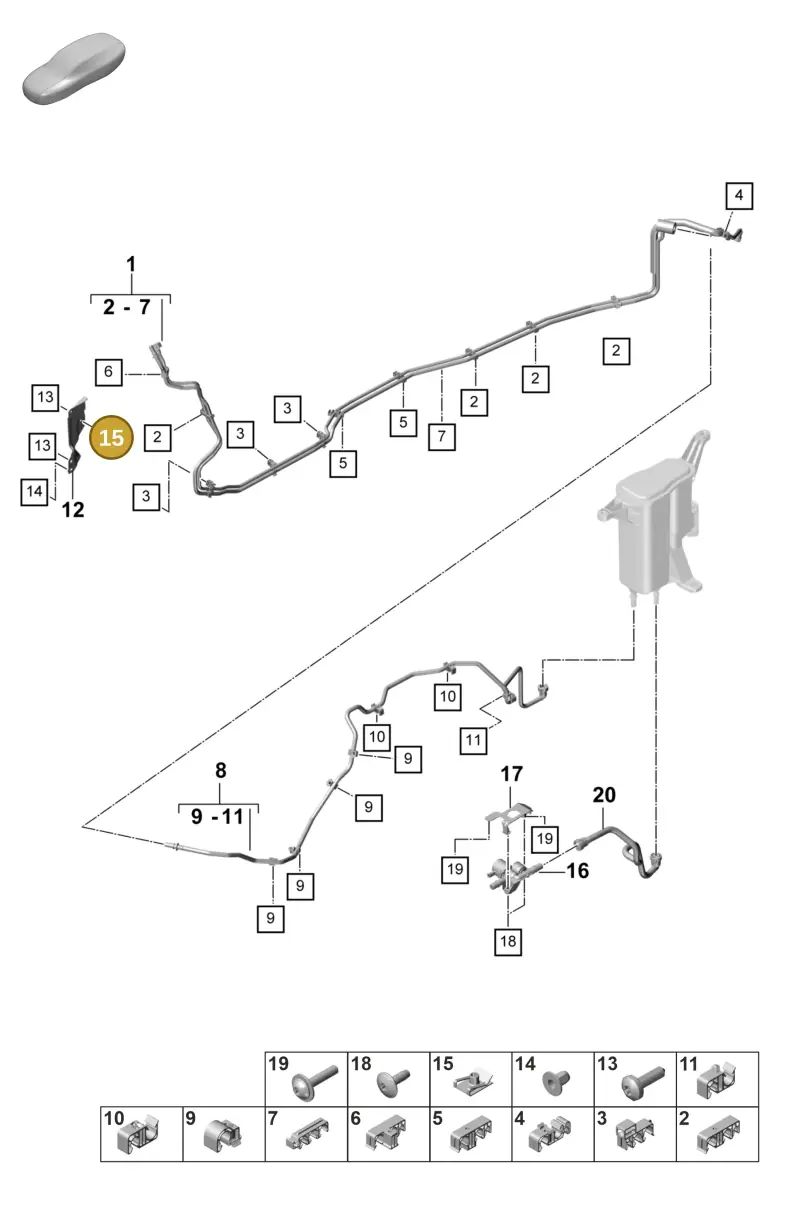 N90168604 — Porsche Panamera (2023-) diagram p58201100, position 15