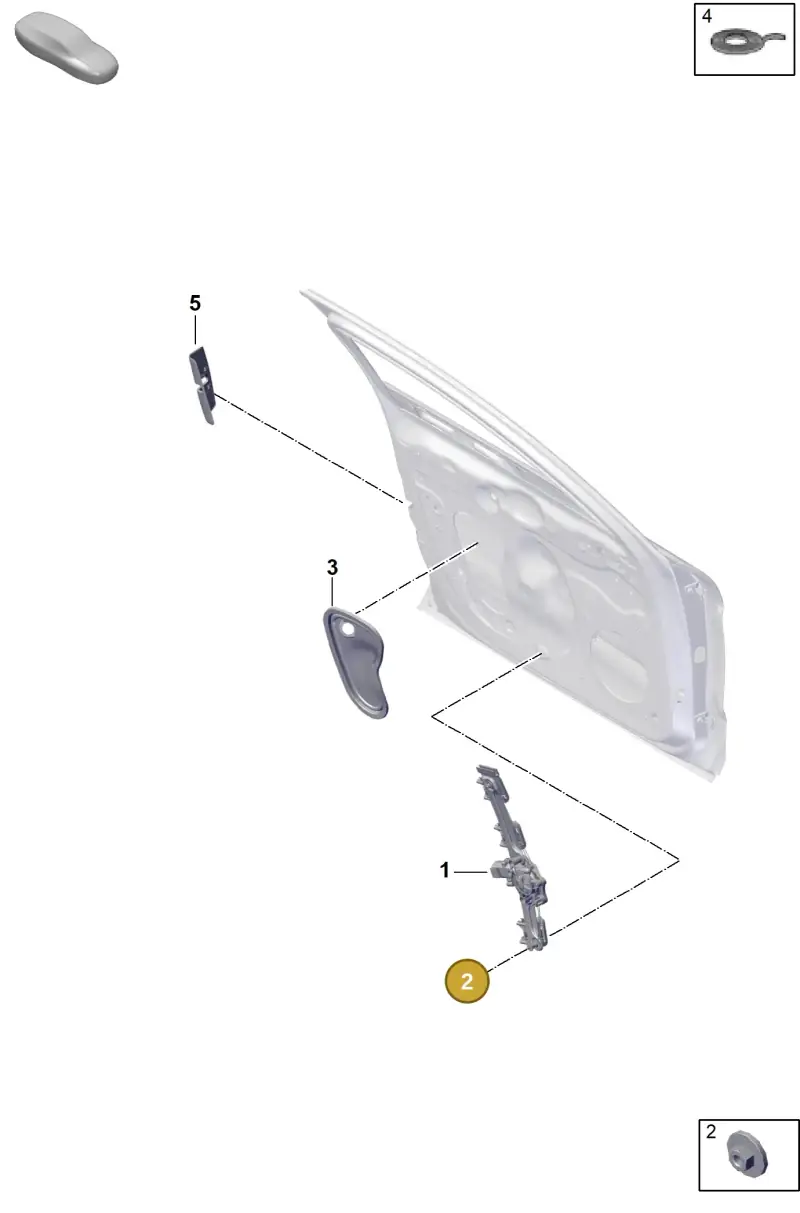 N90570802 — Porsche Panamera (2023-) diagram p62804300, position 2