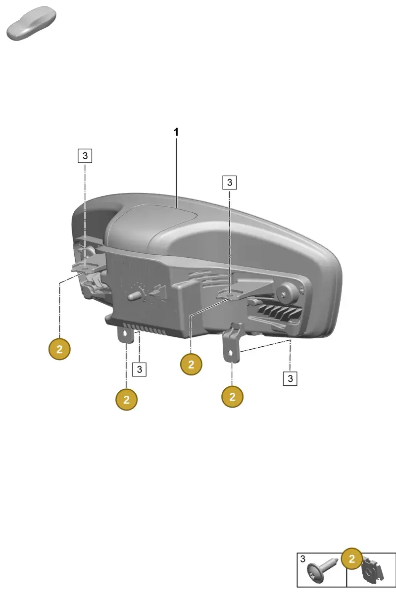 N90698703 — Porsche Macan 4 (2024-) diagram p61910000, position 2