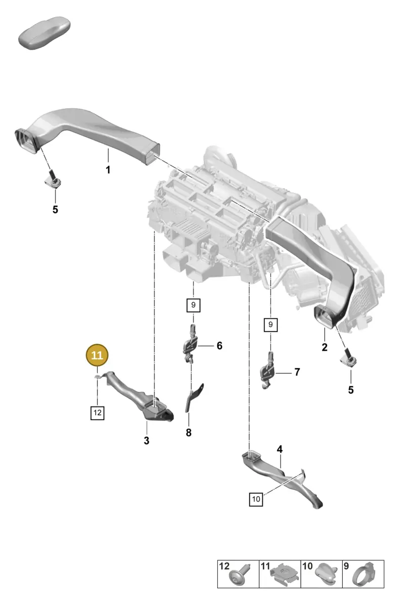 N90698801 — Porsche Panamera (2023-) diagram p58813800, position 11