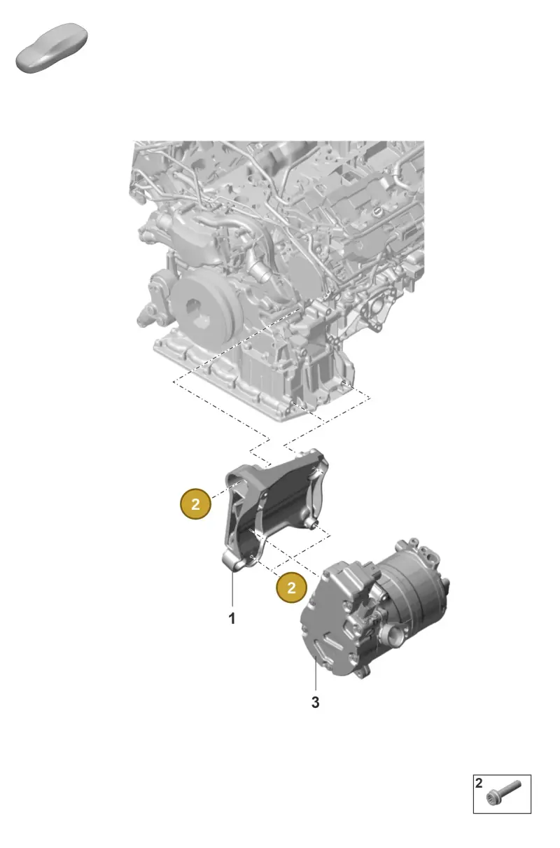 N91104601 — Porsche Panamera 4 Hybrid (2020-2023) diagram p58102250, position 2