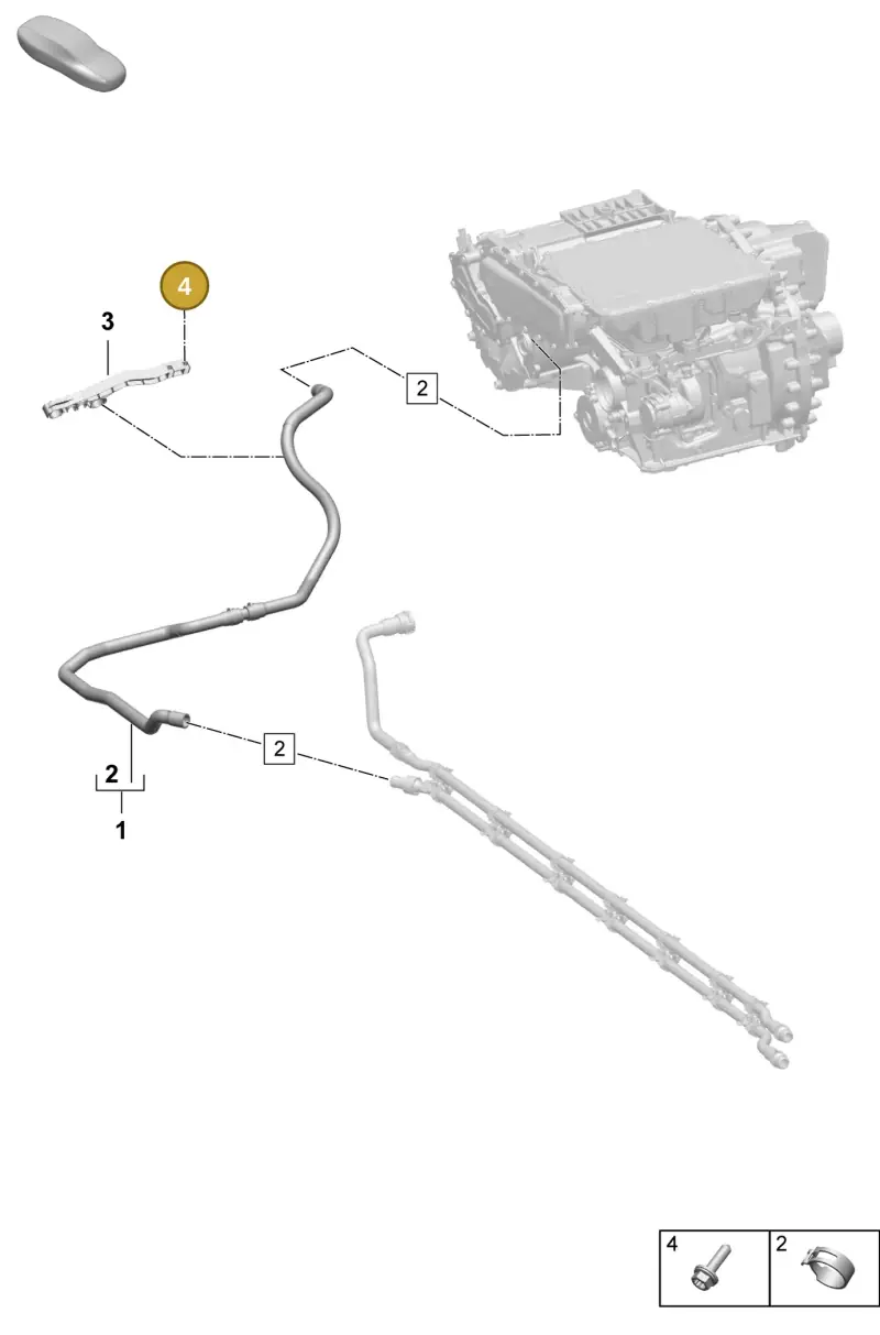 N91108701 — Porsche Macan 4 (2024-) diagram p61155060, position 4