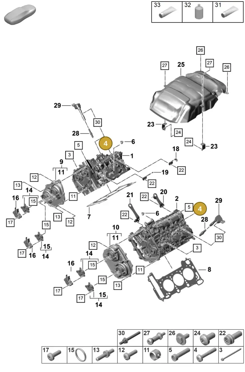 N91127602 — Porsche Panamera (2023-) diagram p58103010, position 4