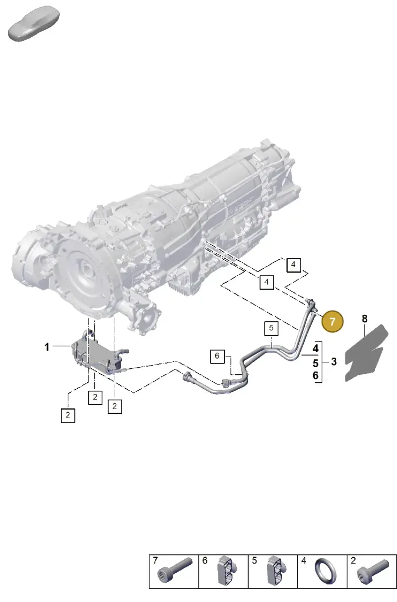 N91142201 — Porsche Cayenne Hybrid Coupe (2023-) diagram p60360000, position 7