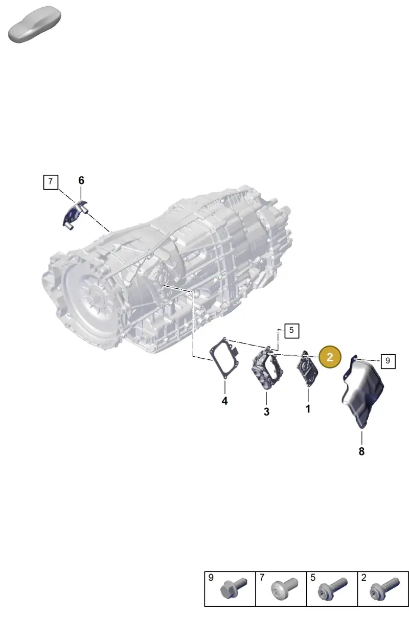 N91168701 — Porsche Panamera (2023-) diagram p62302050, position 2