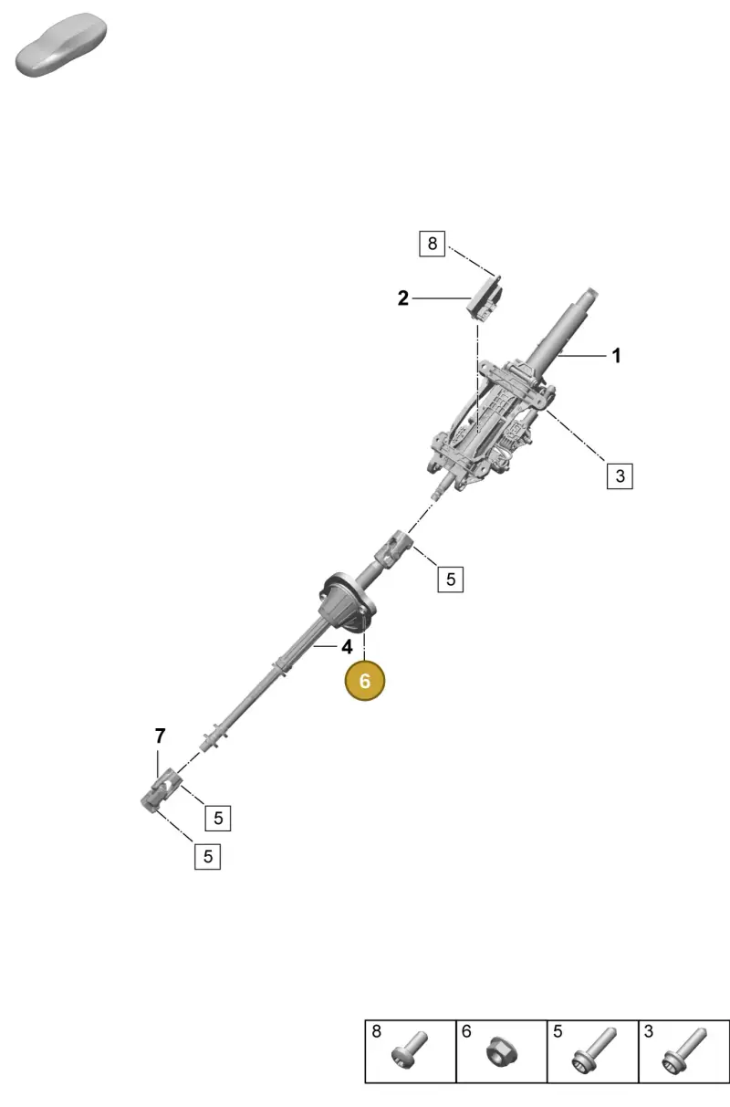 N91173301 — Porsche Macan 4 (2024-) diagram p61403300, position 6