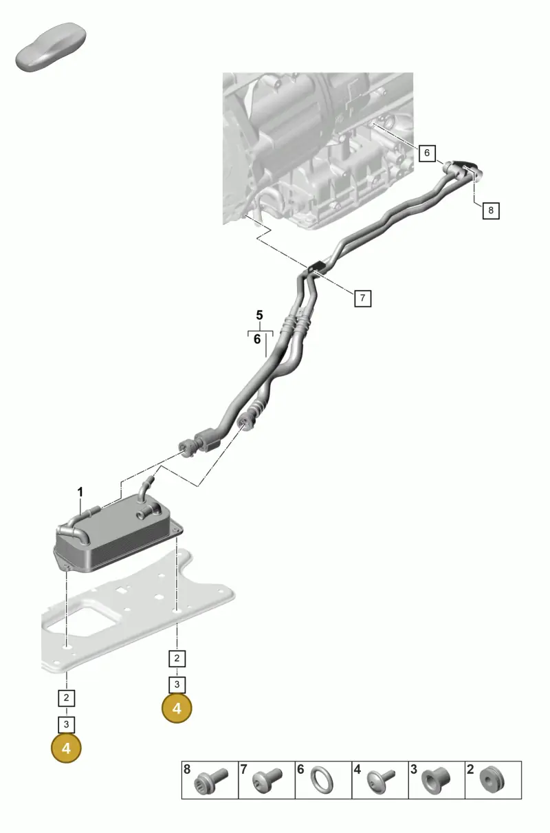 N91188301 — Porsche Panamera (2023-) diagram p58360010, position 4