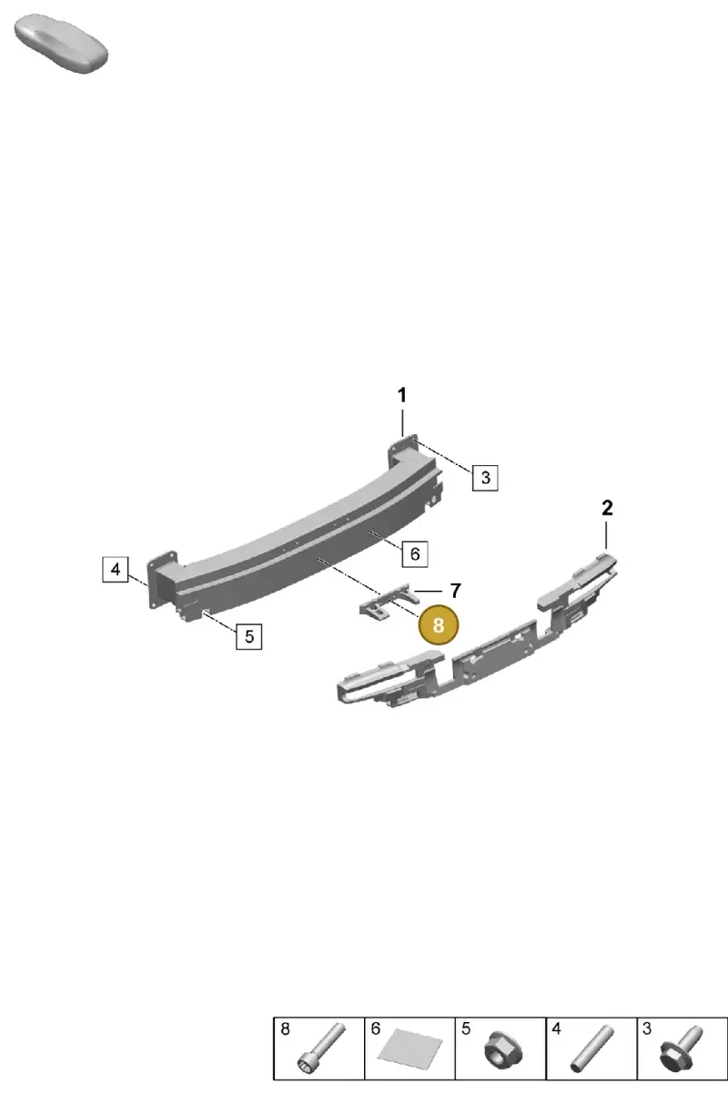 N91208801 — Porsche Taycan Sport Turismo (2023-) diagram p64802800, position 8