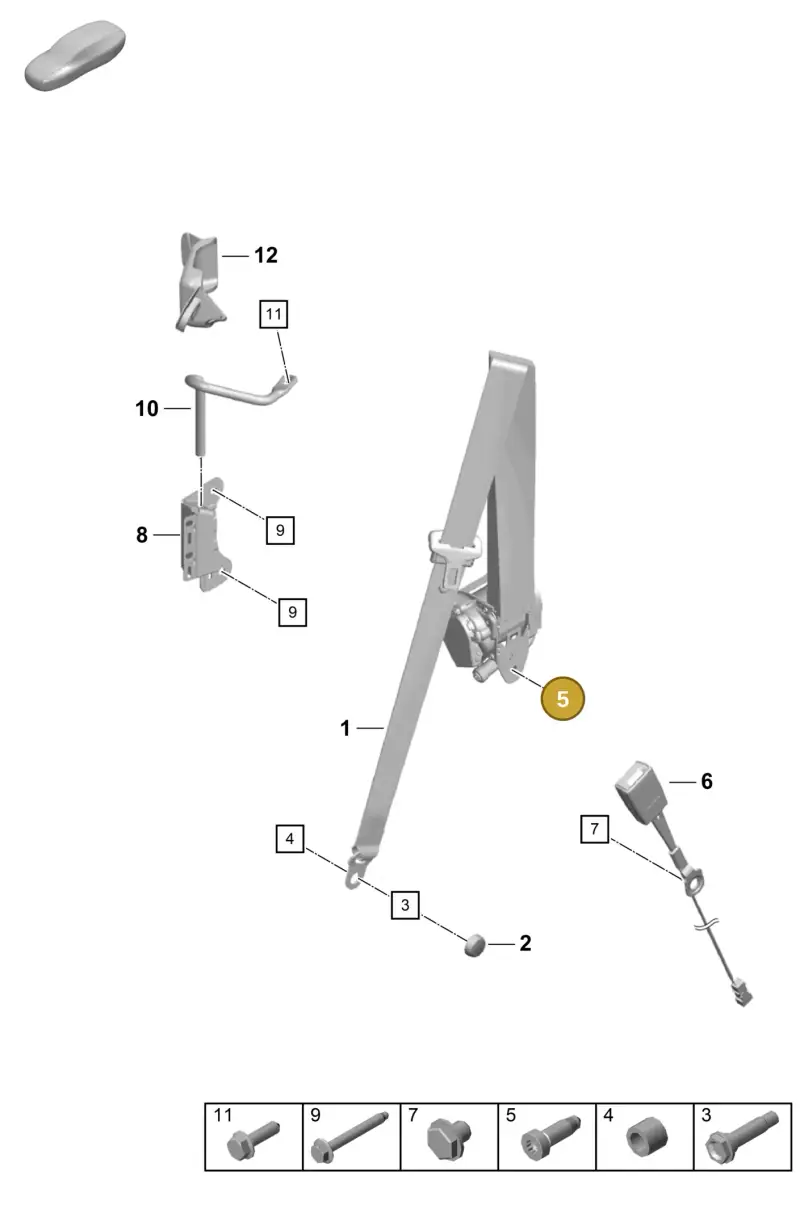N98926102 — Porsche Boxster Spyder (2019-) diagram p54812000, position 5