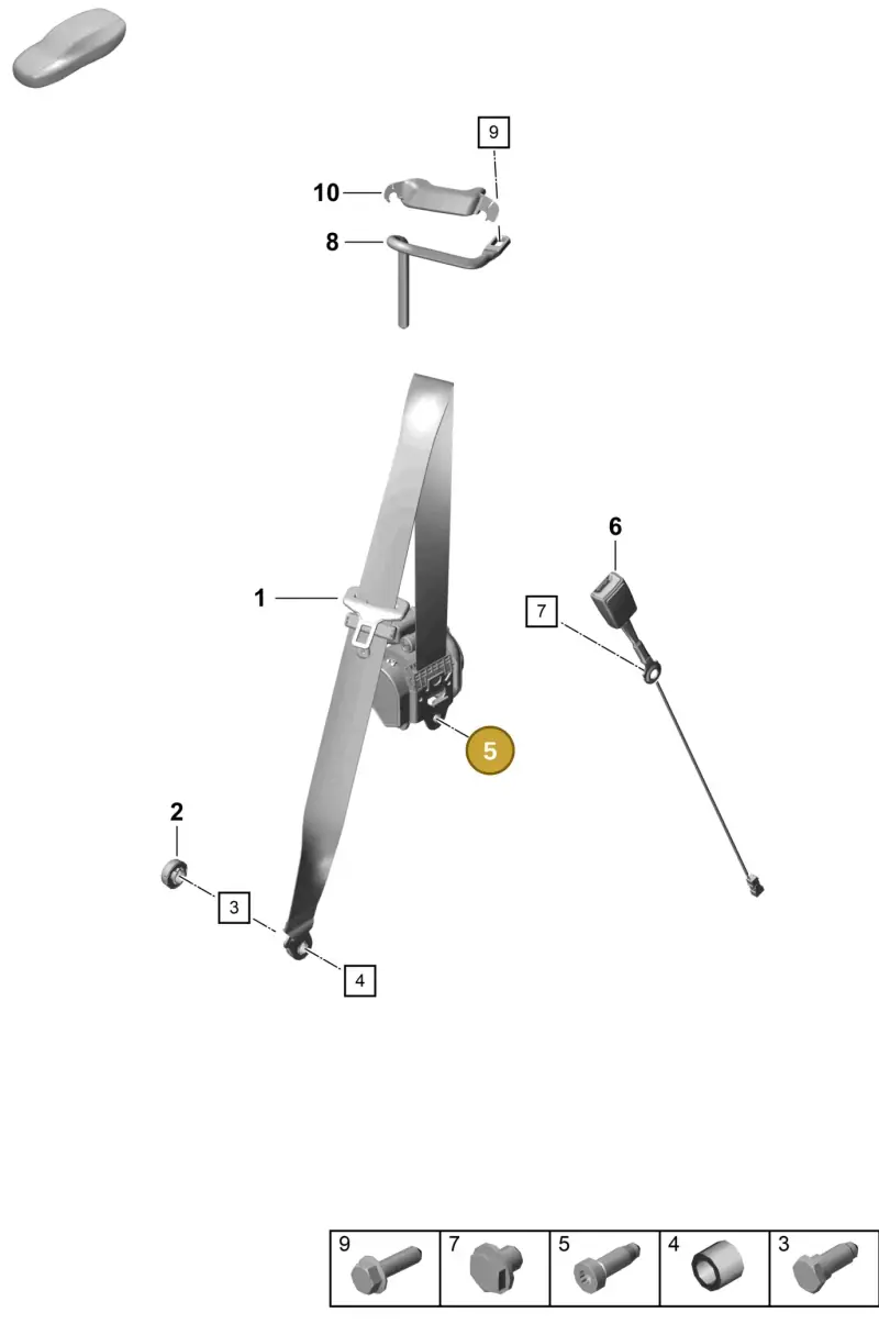 N98926102 — Porsche Cayman GT4 (2019-) diagram p55812000, position 5