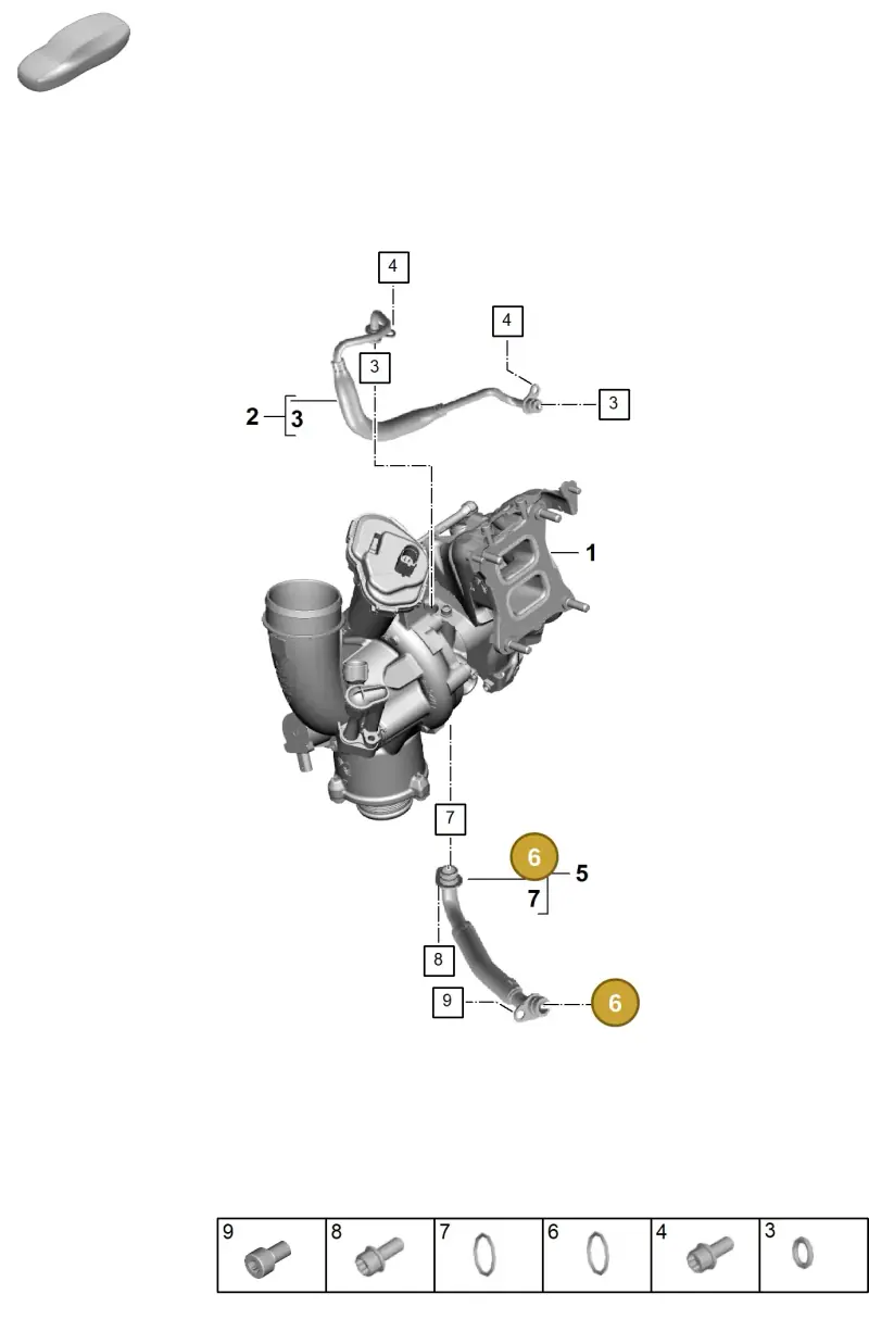 WHT006112 — Porsche Cayenne Hybrid Coupe (2023-) diagram p60202150, position 6