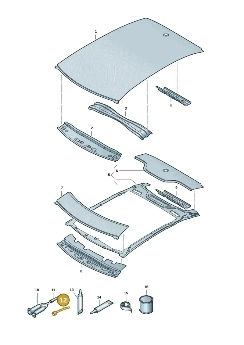 000809937 — SEAT Tavascan Cupra (2023-) diagram 20h817000, position 12