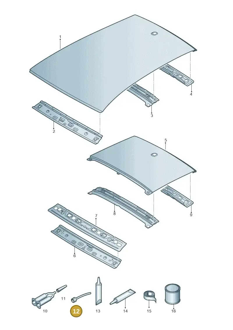 000809937 — SEAT Leon style (2019-) diagram 5fn817000, position 12