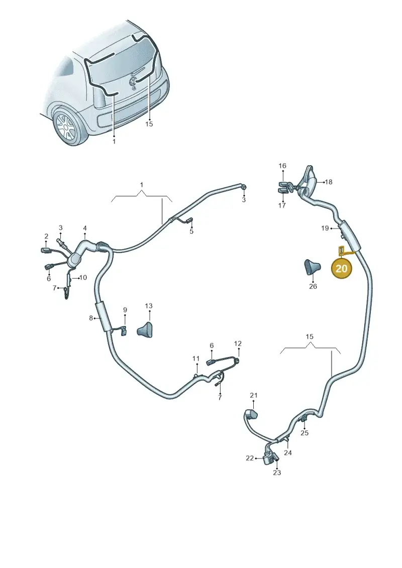 000979207E — SEAT Mii reference (2011-2019) diagram 772972810, position 20