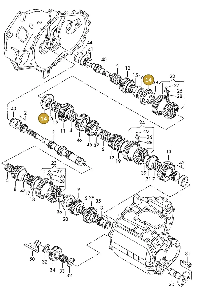 006311269H — SEAT ALHAMBRA (1996-2000) diagram 162311100, position 14