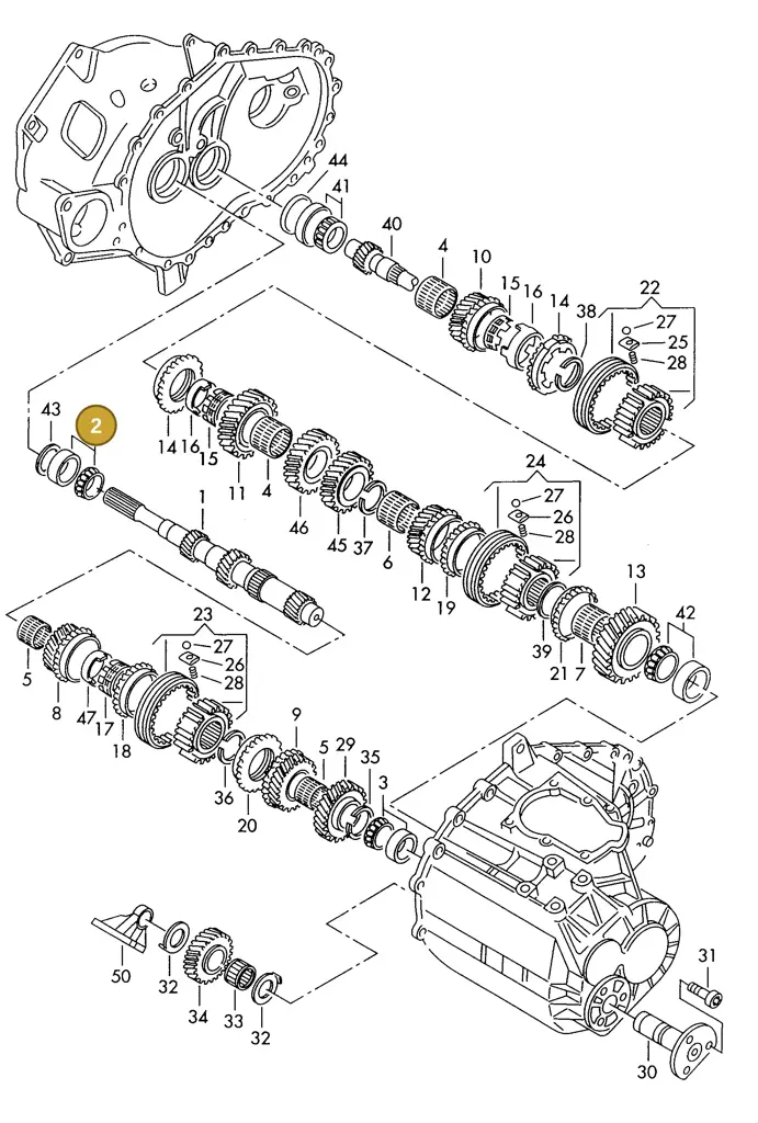 006405625C — SEAT ALHAMBRA (1996-2000) diagram 162311100, position 2