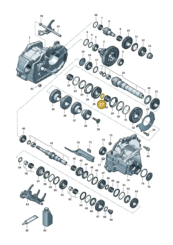 008311231 — SEAT Formentor TSI CUPRA (2020-) diagram 5h0311150, position 27