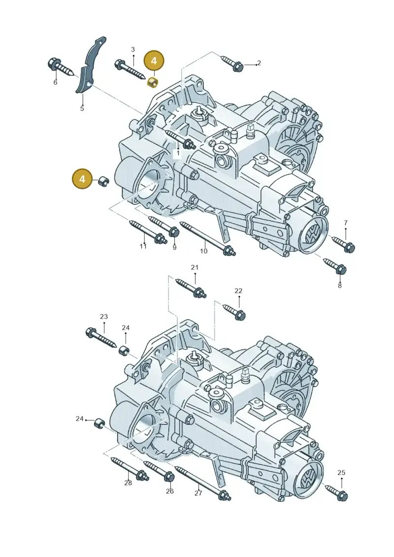 014301153 — SEAT TOLEDO/LEON/LEON-4 (2001-2006) diagram 201300720, position 4