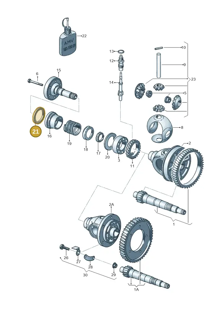 014409399D — SEAT Ibiza/Cordoba (SEAT) (1992-1996) diagram 121409150, position 21