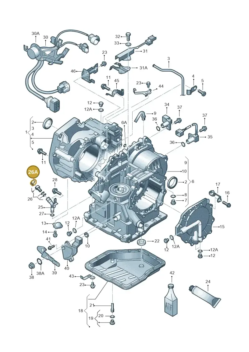 01M321435B — SEAT IBIZA                  06> (2005-) diagram 158321500, position 26A