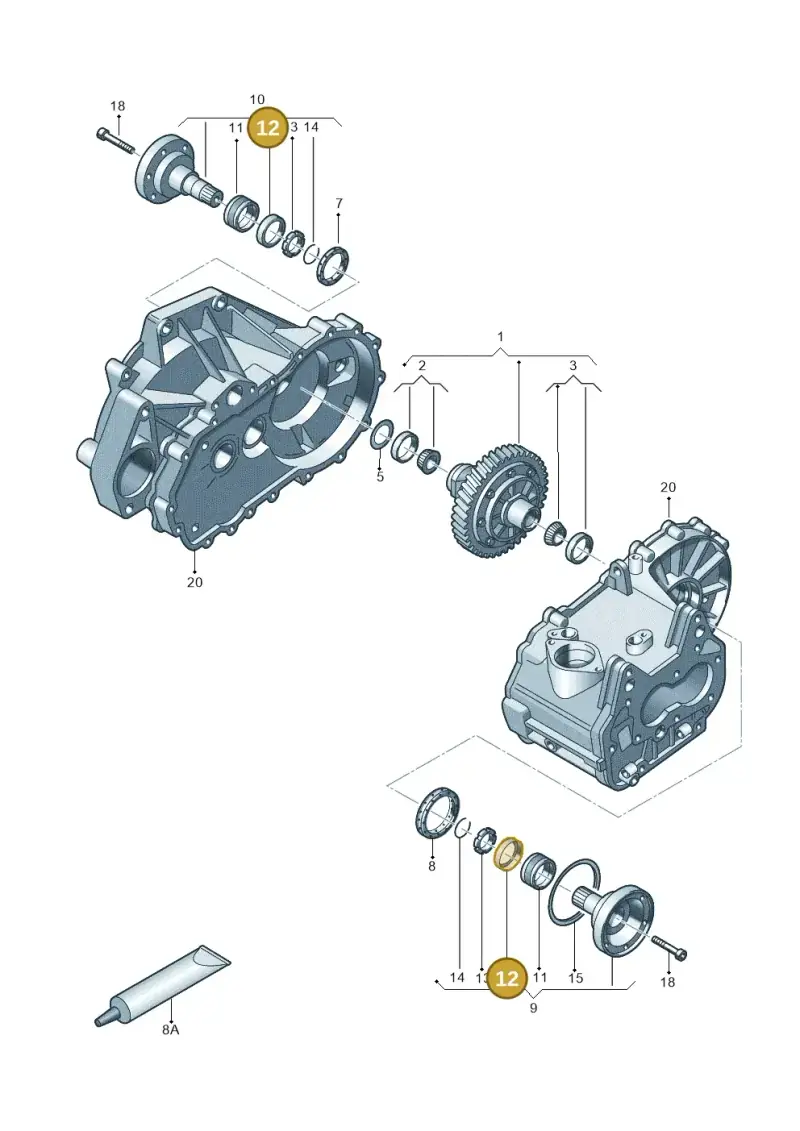 020409378 — SEAT Altea XL Reference (2013-2013) diagram 729409170, position 12