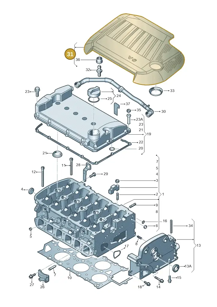 022103925G — SEAT Alhambra (2006-2010) diagram 244103600, position 31