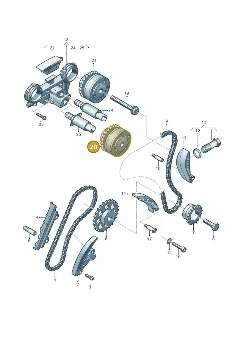 022109087F — SEAT TOLEDO/LEON/LEON-4 (2001-2006) diagram 244109900, position 20