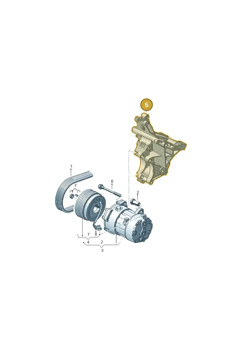 022260087D — SEAT Alhambra (2006-2010) diagram 244260300, position 5
