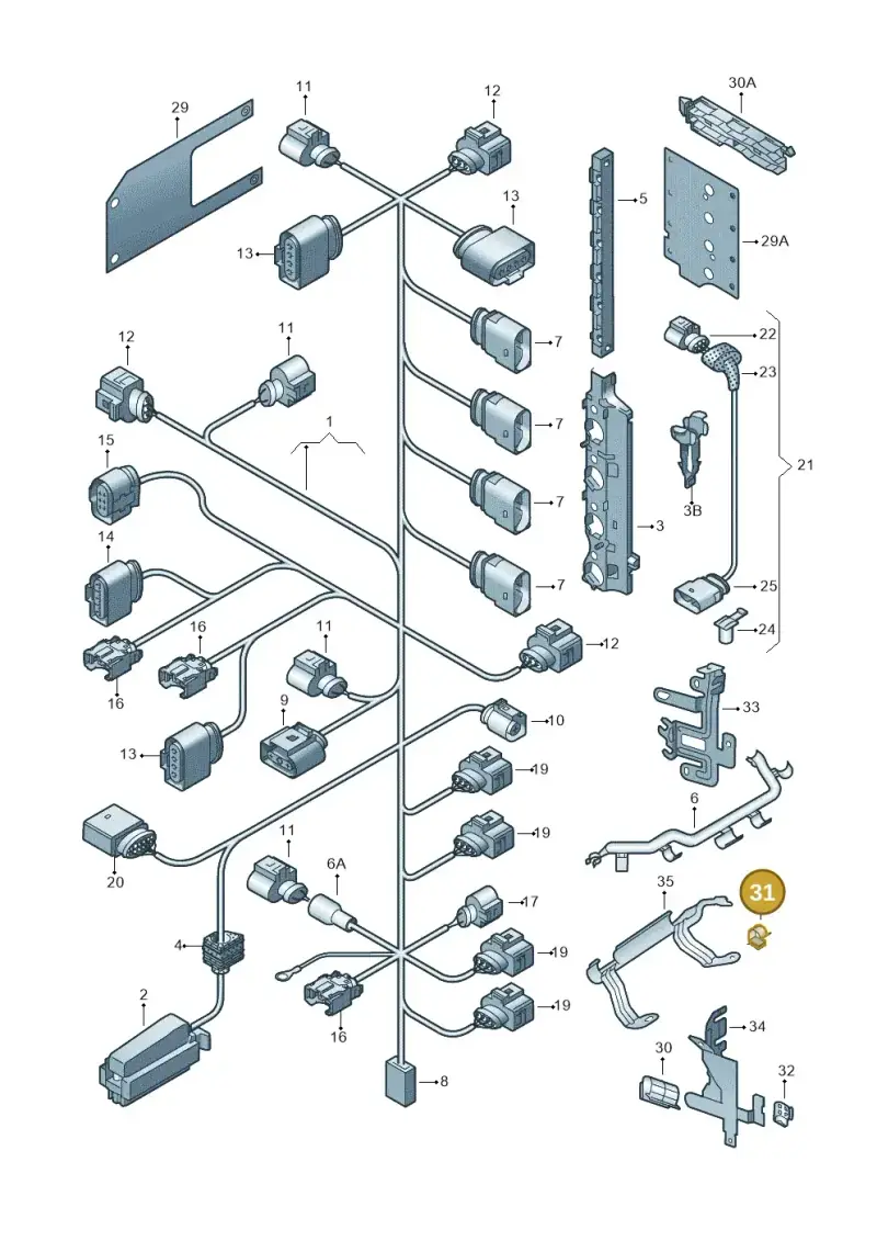 022971842 — SEAT Altea XL Reference (2013-2013) diagram 474971150, position 31