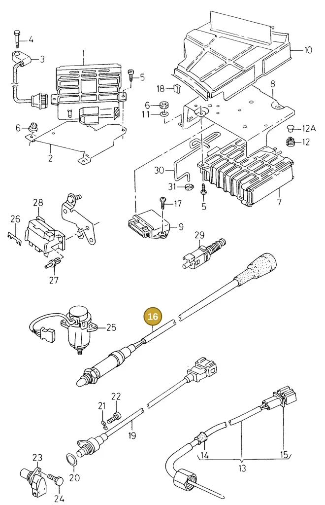 023906265D — SEAT TOLEDO SEAT MOD.97>99 (1996-1999) diagram 130906100, position 16