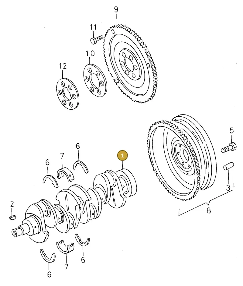 026105101E — SEAT TOLEDO            SEAT (1991-1996) diagram 130105050, position 1