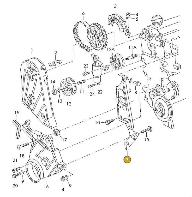 026109127C — SEAT TOLEDO SEAT (1991-1996) diagram 121109550, position 7