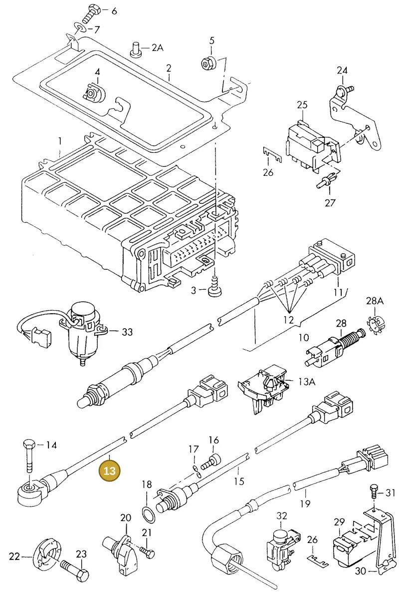 0269053772 — SEAT 6K0 platform diagram 121906100, position 13
