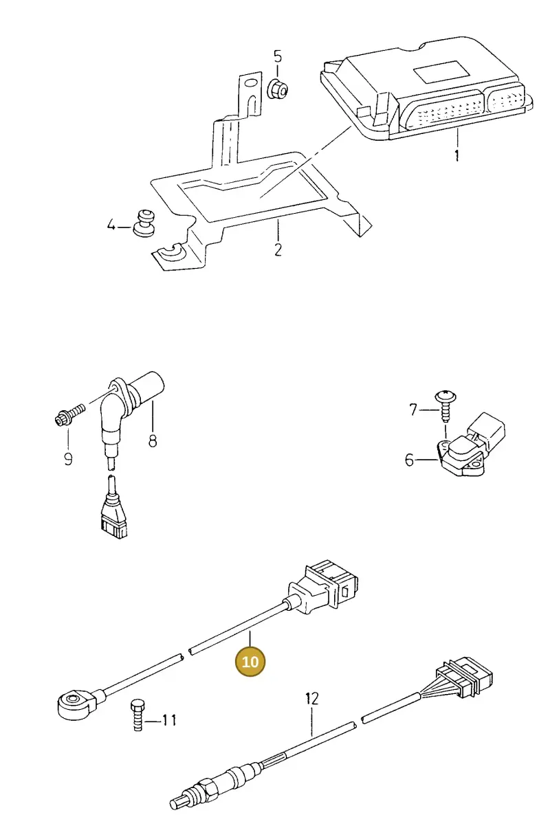 0269053772 — SEAT CORDOBA/VARIO (1999-2002) diagram 236906000, position 10