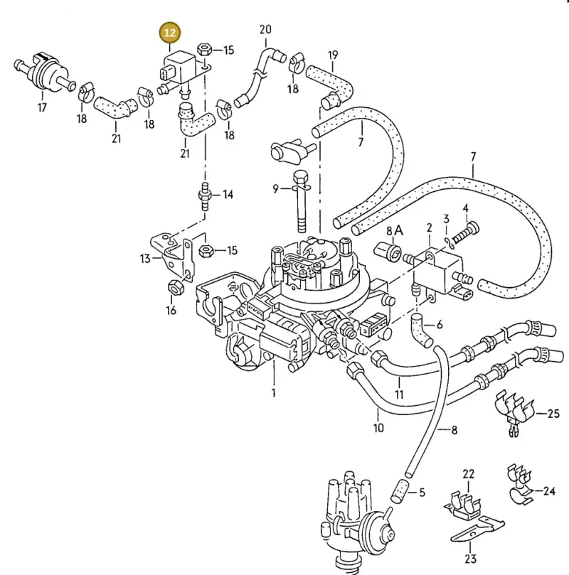 026906283E — SEAT TOLEDO SEAT MOD.97>99 (1996-1999) diagram 084037000, position 12