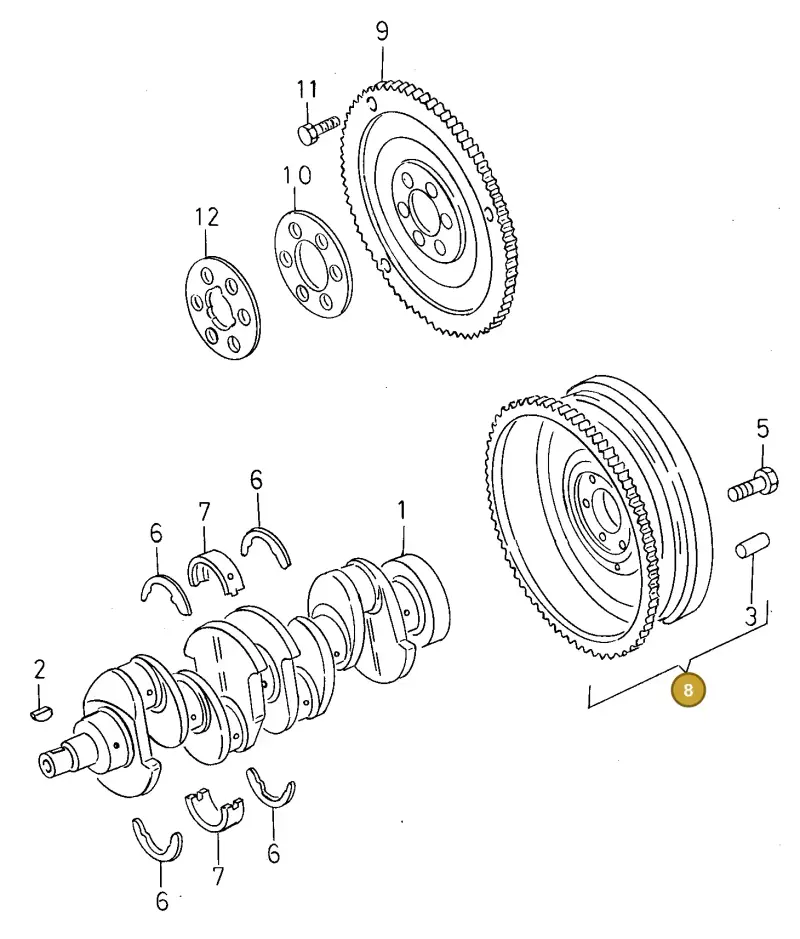 027105271NX — SEAT TOLEDO            SEAT (1991-1996) diagram 130105050, position 8