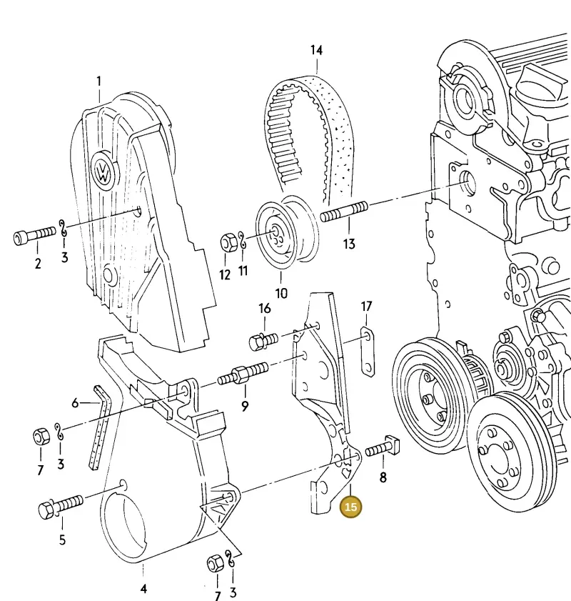 027109122D — SEAT Ibiza/Cordoba (SEAT) (1992-1996) diagram 013009100, position 15