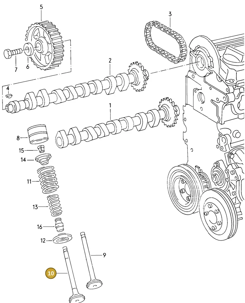 027109611D — SEAT TOLEDO            SEAT (1991-1996) diagram 013012150, position 10