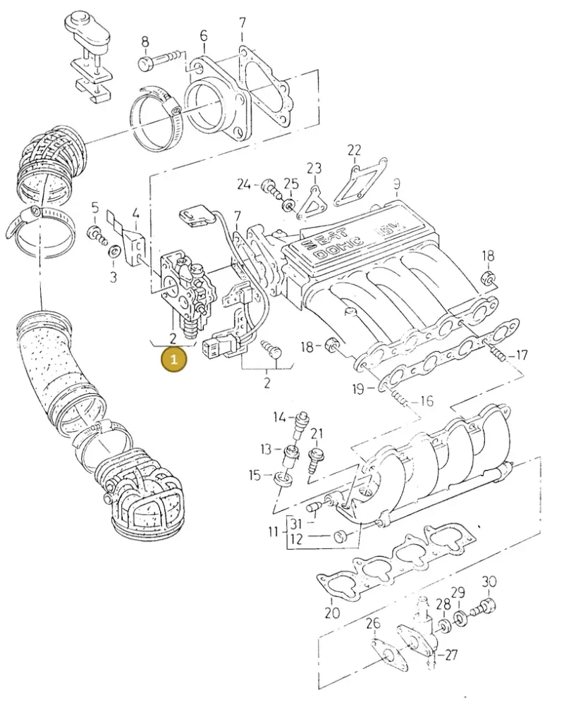 027133063BA — SEAT TOLEDO SEAT (1991-1996) diagram 130133450, position 1